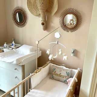 MINICAMP medinis miego karuselės laikiklis SLEEPY