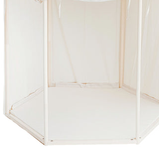 Kids playmat for pavilion tent playhouse by MINICAMP in hexagon shape