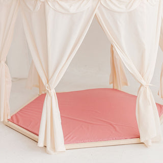 Kids' Playmat Pavilion Style Tent in Rose by MINICAMP