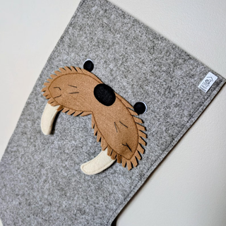 Felt Christmas Stocking – Personalized Holiday Decor | Grey Walrus