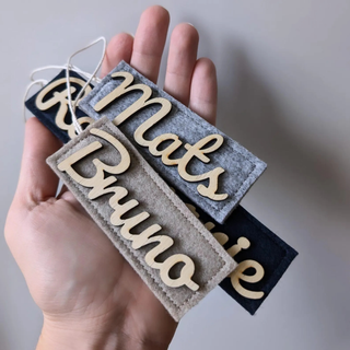 Kalėdinė dovanų kojinė iš veltinio | aukštikalnių karvutė