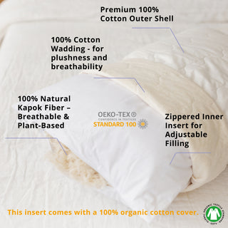 MINICAMP viso kūno nėščiųjų ir juosmens pagalvė su ekologišku užvalkalu