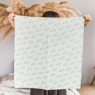 Mustard Baby Swaddles and Burp Cloths from Ultra soft Muslin