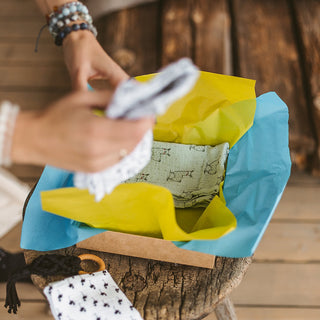 Mustard Baby Swaddles and Burp Cloths from Ultra soft Muslin