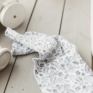 Baby Swaddles and Burp Cloths from Breathable Muslin