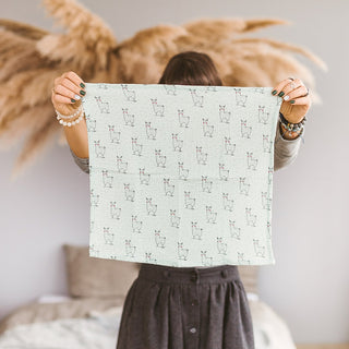 Mustard Baby Swaddles and Burp Cloths from Ultra soft Muslin