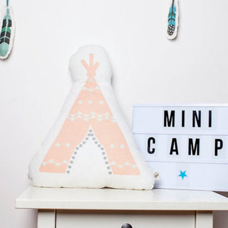 Decorative Kids' Pillows in Teepee Theme