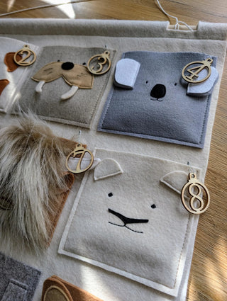 Advento kalendorius gyvūnų tema